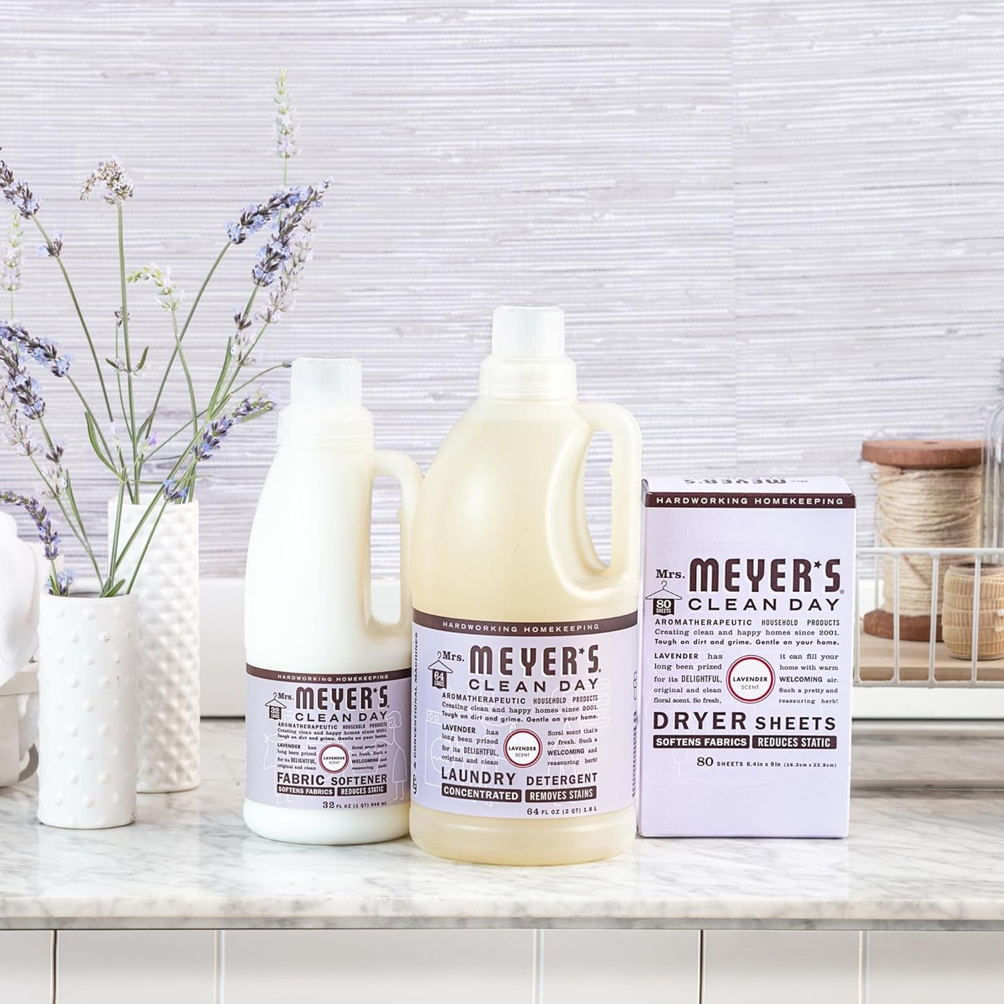 Mrs. Meyer's Clean Day Minimalist Dryer Sheets – Effortless Natural Fabric Care