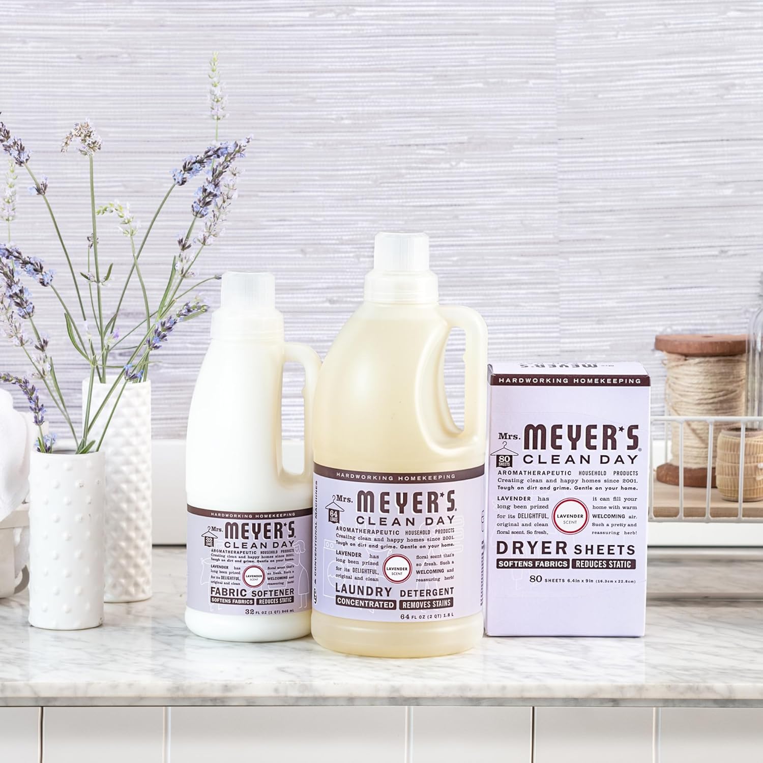 Mrs. Meyer's Clean Day Minimalist Dryer Sheets – Effortless Natural Fabric Care