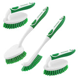 Scrub Brush Set of 4 Pack – Useful Birthday Gift for Apartment Dwellers and College Students
