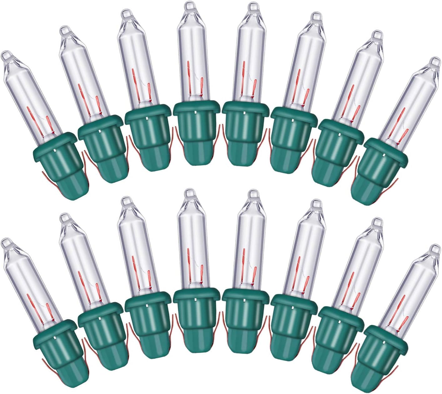 Mudder Replacement Christmas Light Bulbs – Vintage-Style Glass Bulbs for Bedroom Mantel and Living Room Holiday Styling