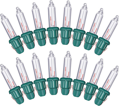 Mudder Replacement Christmas Light Bulbs – Vintage-Style Glass Bulbs for Bedroom Mantel and Living Room Holiday Styling