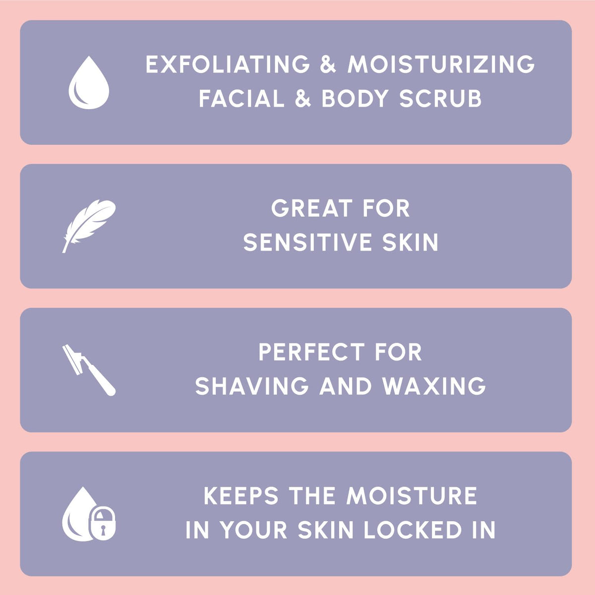 multi-application design usable on face, body, hands, feet, and lips