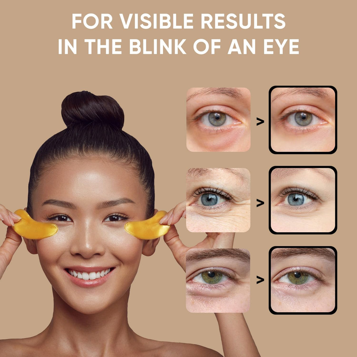 multi-benefit treatment: brightening, fine line reduction, puffiness, plumping, rejuvenating, soothing, and moisturizing
