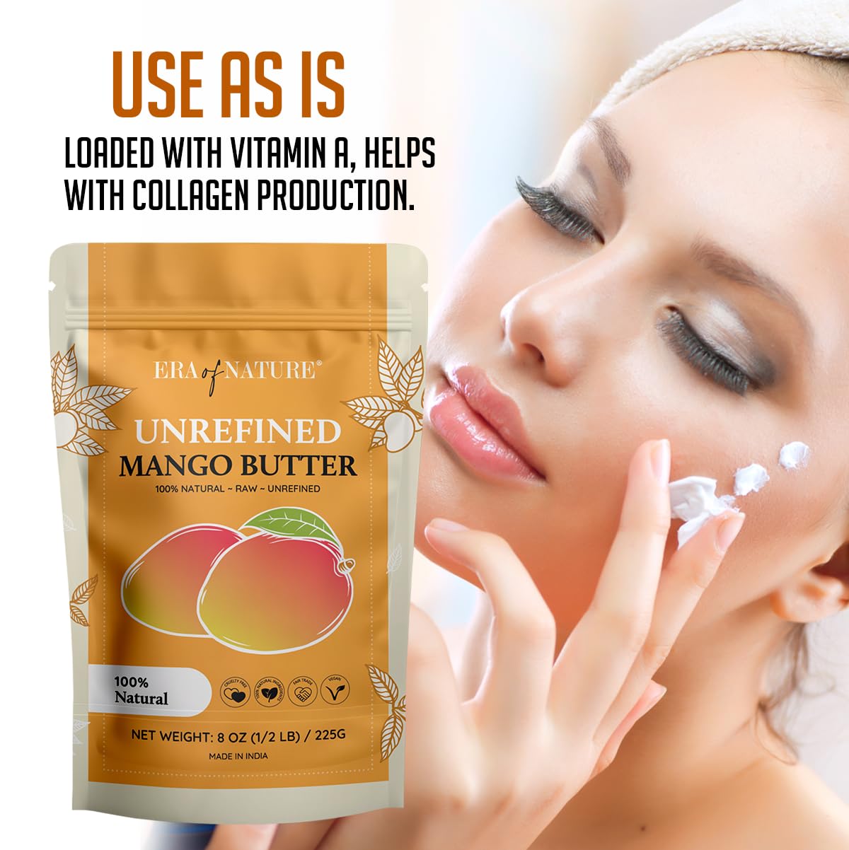 multi-functional as skincare, haircare, lip balm base, and diy lotion/soap ingredient