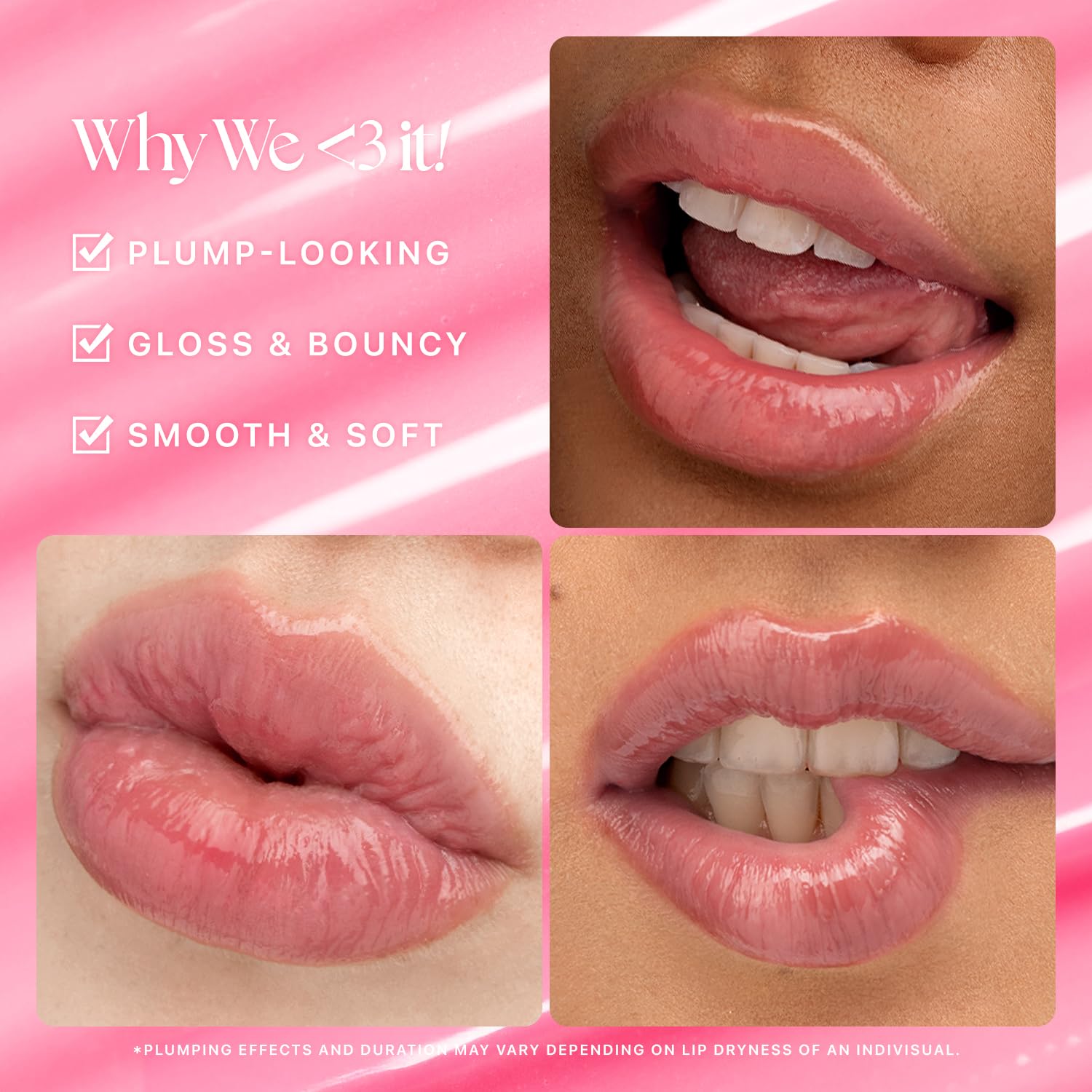 multi-functional formula usable as lipstick, lip gloss, and lip balm