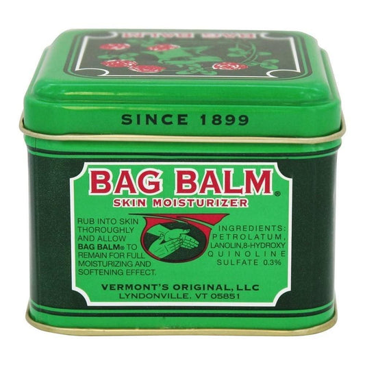 multi-purpose balm formula safe for lips, face, hands, cuticles, feet, elbows, and knees