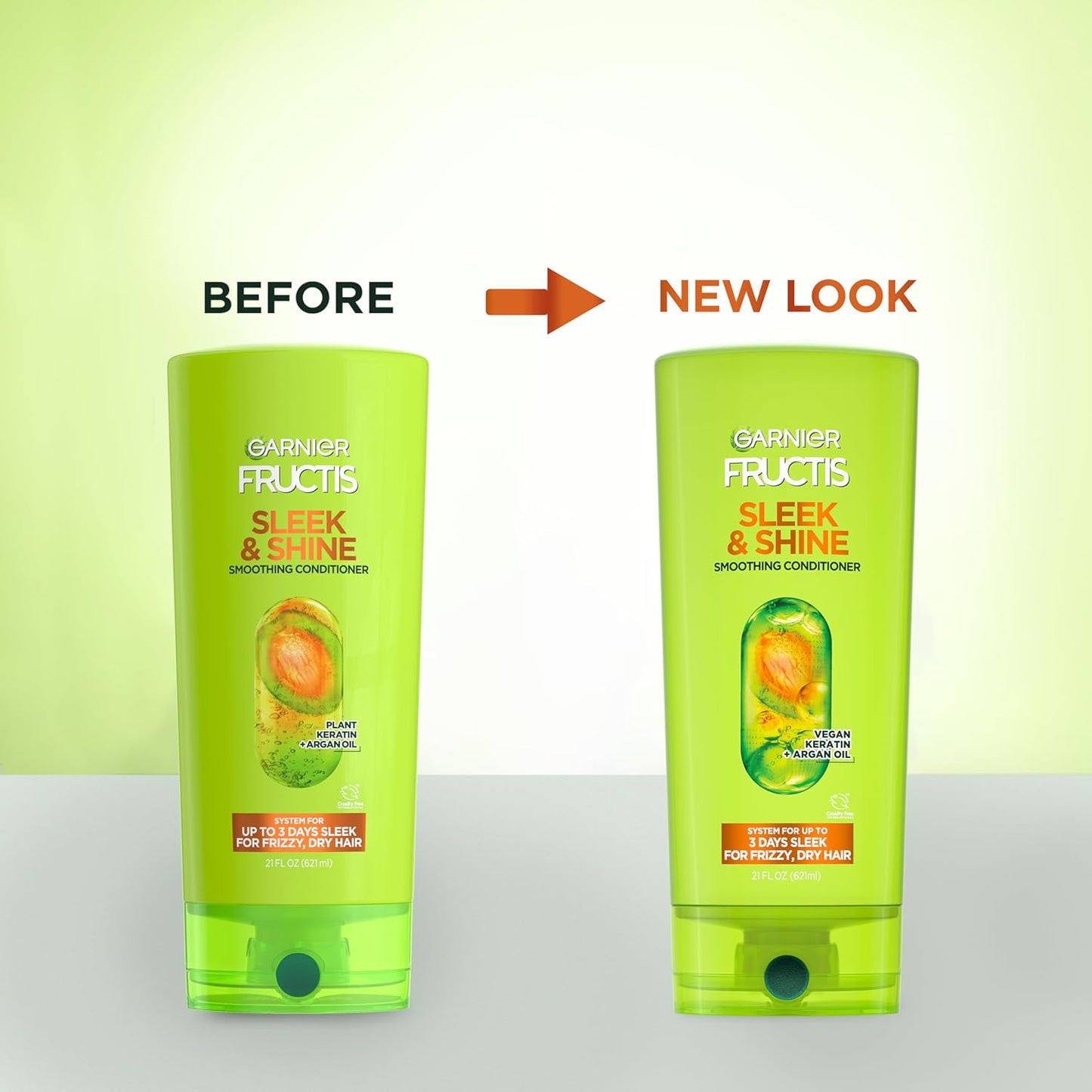 multi-size line: 13 fl oz, 21 fl oz, 25.4 fl oz, 33.8 fl oz single, and 33.8 fl oz 2-pack