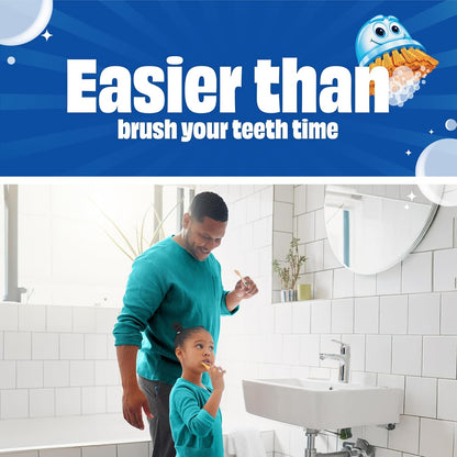 multi-surface compatibility (showers, sinks, toilets, tiles, counters, fixtures)