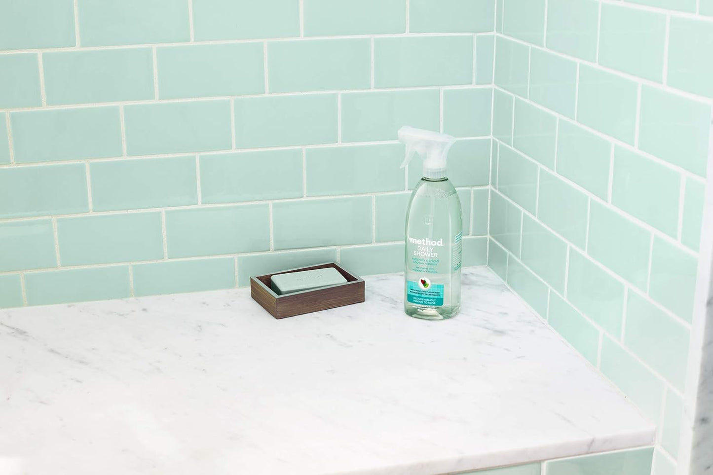 multi-surface compatibility: showers, tile, fixtures, glass, and tubs