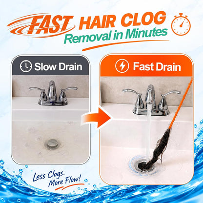 multi-tooth design that easily hooks hair and debris