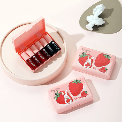 multi-use formula that works on lips, cheeks, and eyelids as a liquid blush/eyeshadow