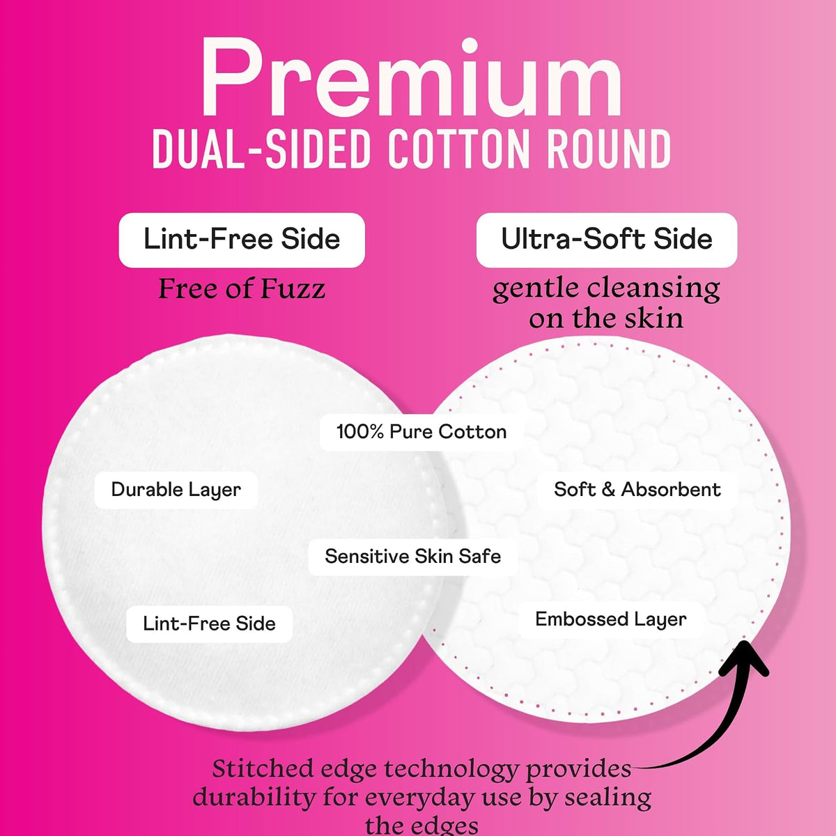 multiple product textures available: white, ultra soft, exfoliating + ultra soft, and ultra luxe + strong