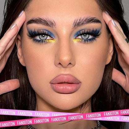 multiple style options including natural, fluffy, brown, and manga lash designs
