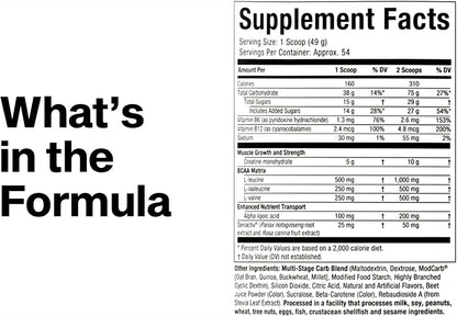 MuscleTech Creatine BCAA Muscle Builder – Third-Party Purity Tested Supplement for Clean Lifters