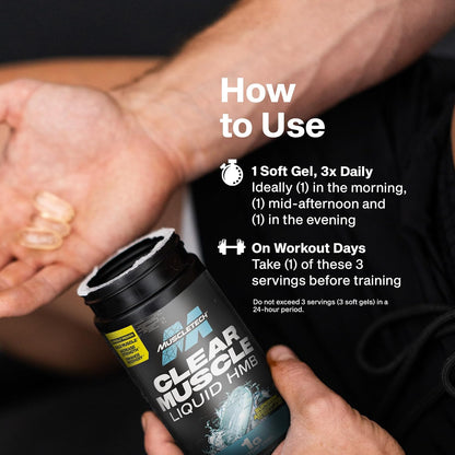 Muscletech HMB Free Acid – Wellness Stack for Recovery, Cutting Phases, and Gym Mindfulness