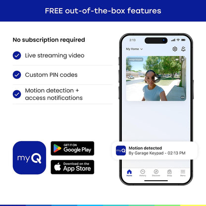 myQ Video Garage Keypad – Outdoor Access Control for Airbnb Hosts and Vacation Homeowners