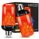 Hompavo Cool Touch Flame Effect Bulb – Worry Free Ambient Light for Bedrooms and Nurseries, Auto Shutoff Cycling Modes