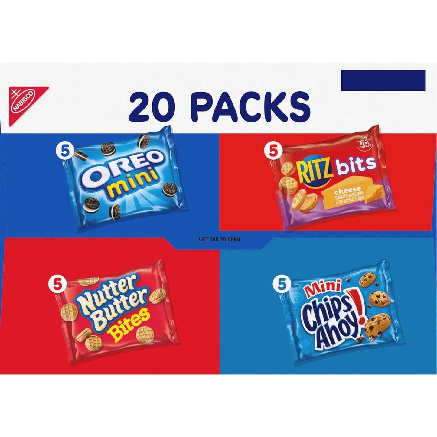 Nabisco Classic Mix Variety Pack – Travel-Friendly Snack Packs for Road Trips, Camping, and Picnic Baskets
