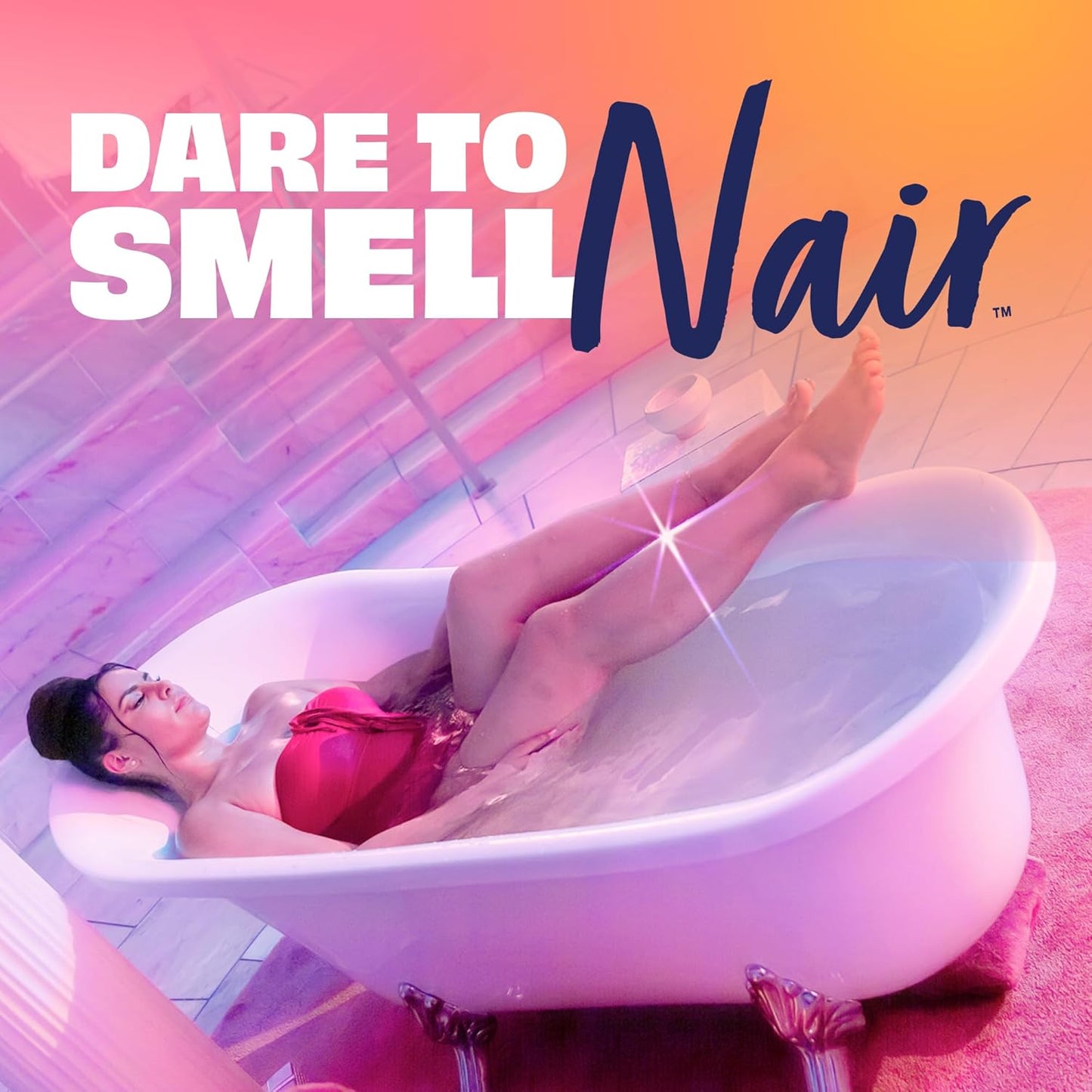 Nair Sensitive Shower Cream – Gentle In-Shower Hair Removal for Mindful Bath Time, 12 oz