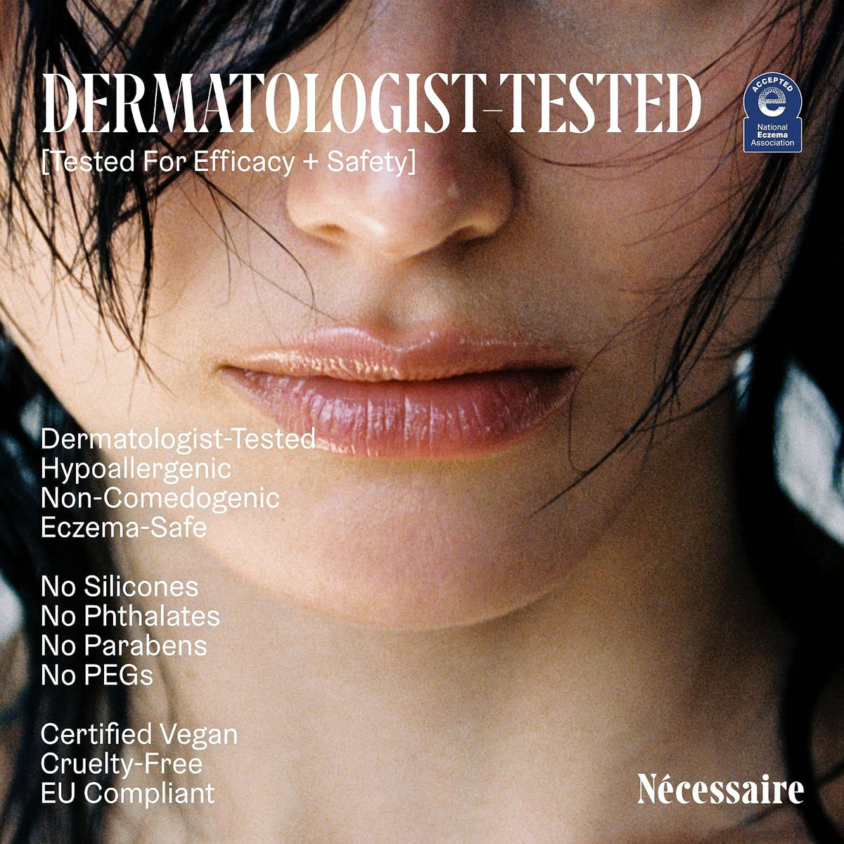 national eczema association seal of acceptance plus dermatologist testing