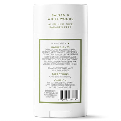 Native Deodorant for Capsule Bathroom Essentials, Single Unisex Stick That Replaces Multiple Gendered Products in a Clean Routine