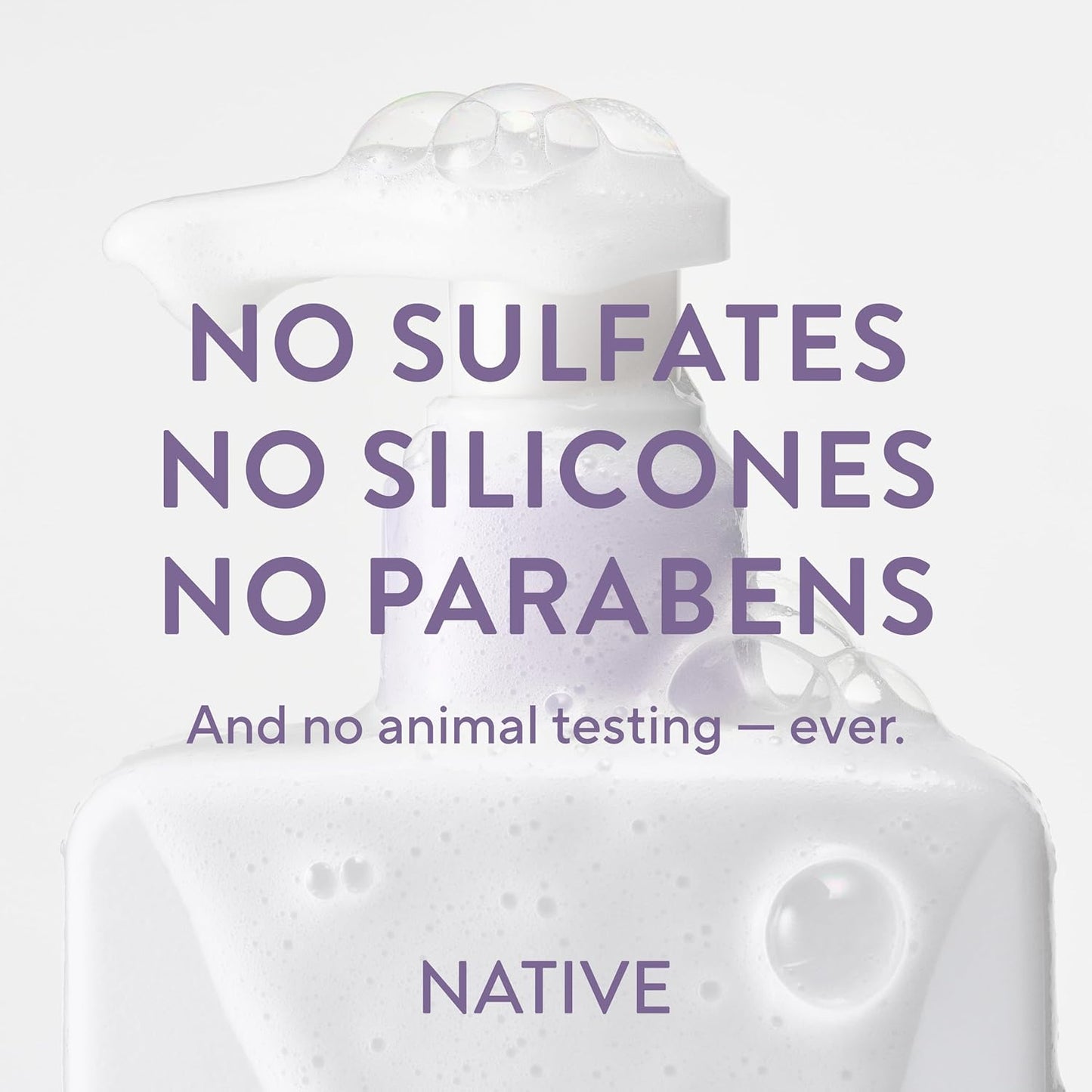 Native Scalp Detox Shampoo Lavender Cloud & Vanilla 16.5 fl oz – 11-Ingredient Clean Formula for Intentional Bathrooms