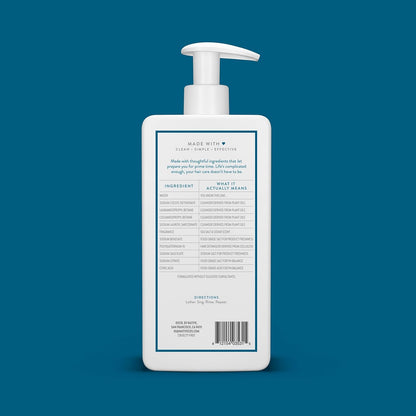 Native Sea Salt & Cedar 2-in-1 Hair Cleanser – Minimalist Vanity Essential with 11 Clean Ingredients