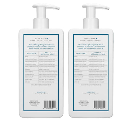 Native Sea Salt & Cedar 2-in-1 Hair Cleanser – Minimalist Vanity Essential with 11 Clean Ingredients