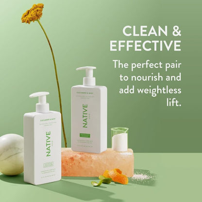 Native Shampoo and Conditioner – Scented Hair Care for Self-Care Routine, 13 Nature-Inspired Fragrance Variants