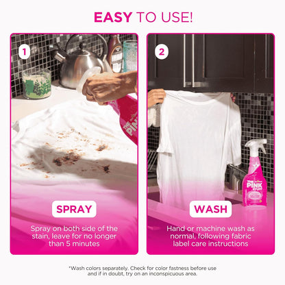 natural-based formula gentle on clothes but tough on stains