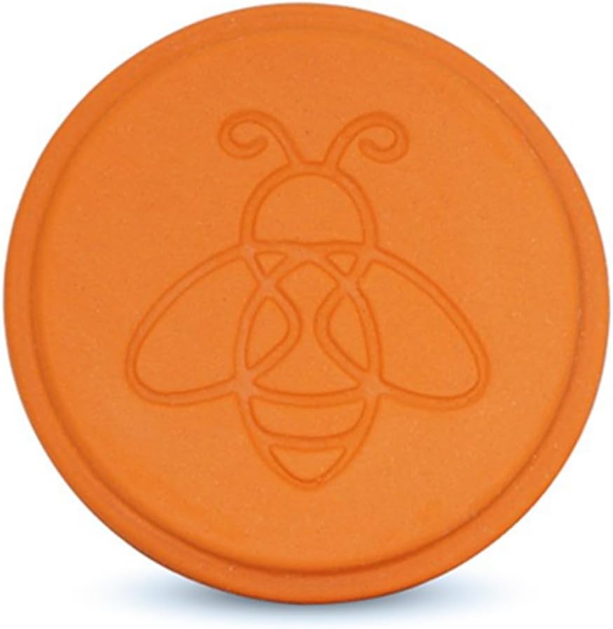 natural food-grade terracotta clay construction that releases and absorbs moisture passively
