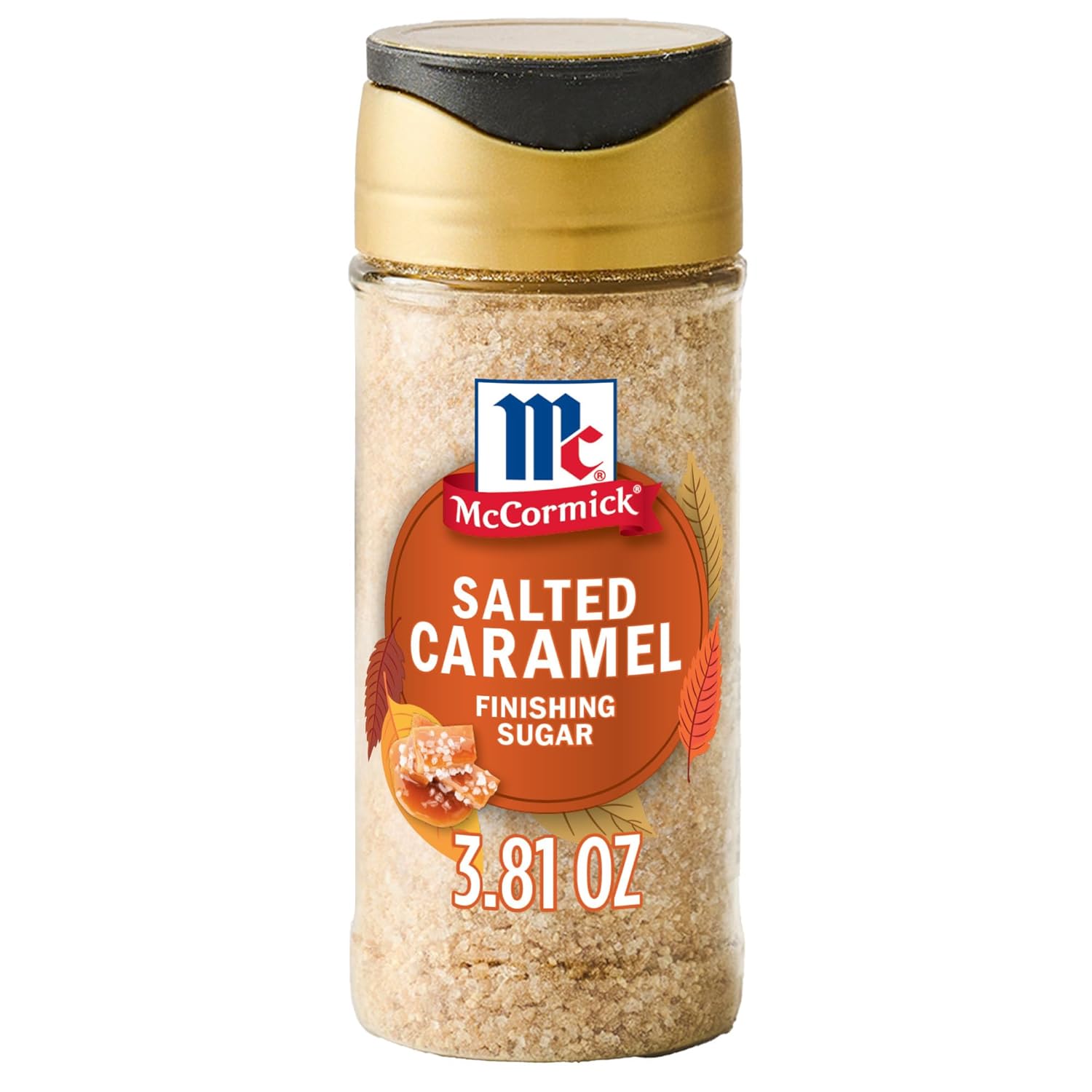 naturally flavored coarse demerara sugar blend with brown sugar, sea salt, and butter