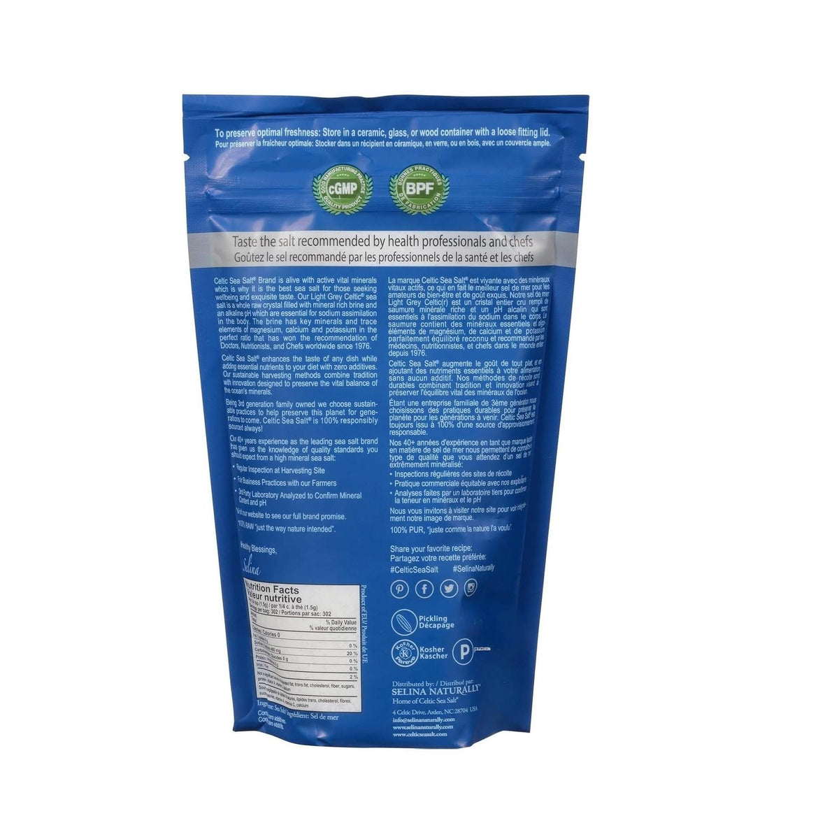 naturally rich in 70+ trace minerals and elements