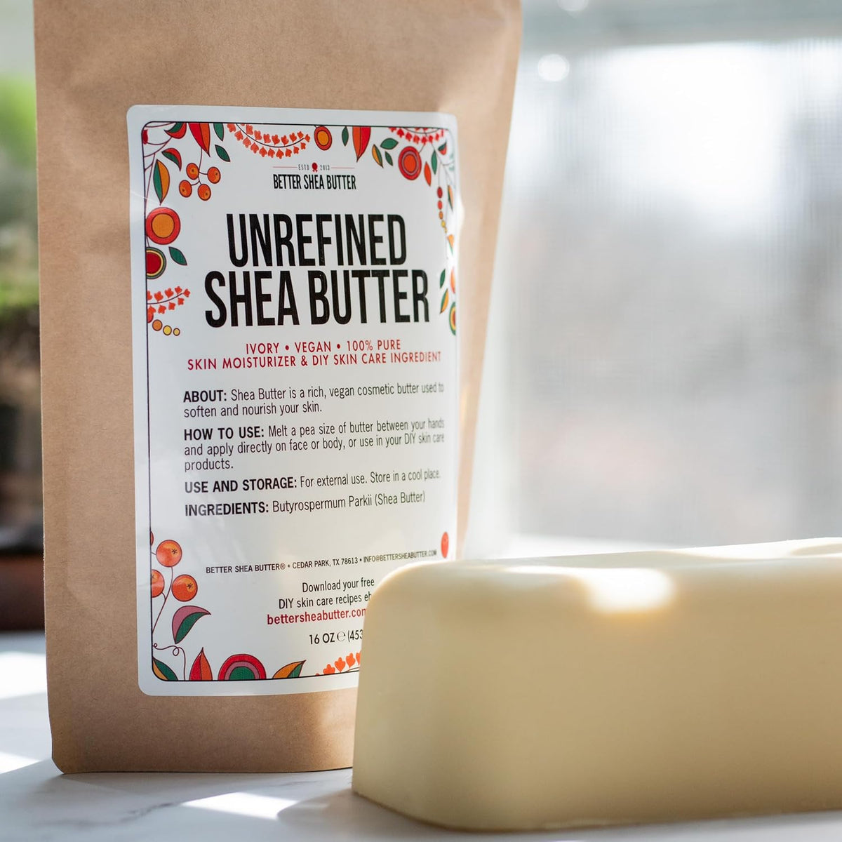 naturally rich in moisturizing fatty acids for dry skin, hair, and scalp