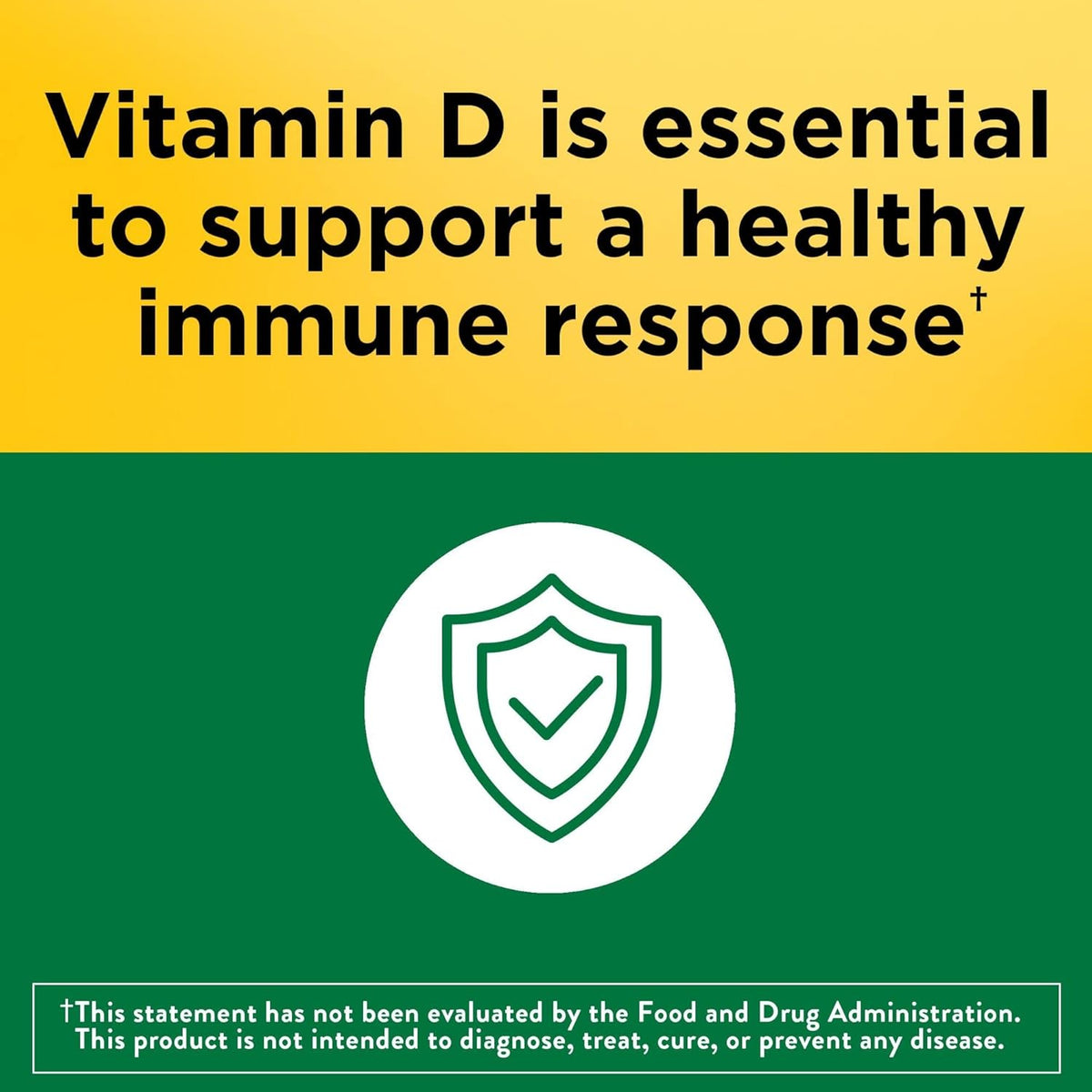 Nature Made Vitamin D3 1000 IU Softgels – Holistic Immune and Bone Support for Winter Wellness Routine, 650 Count
