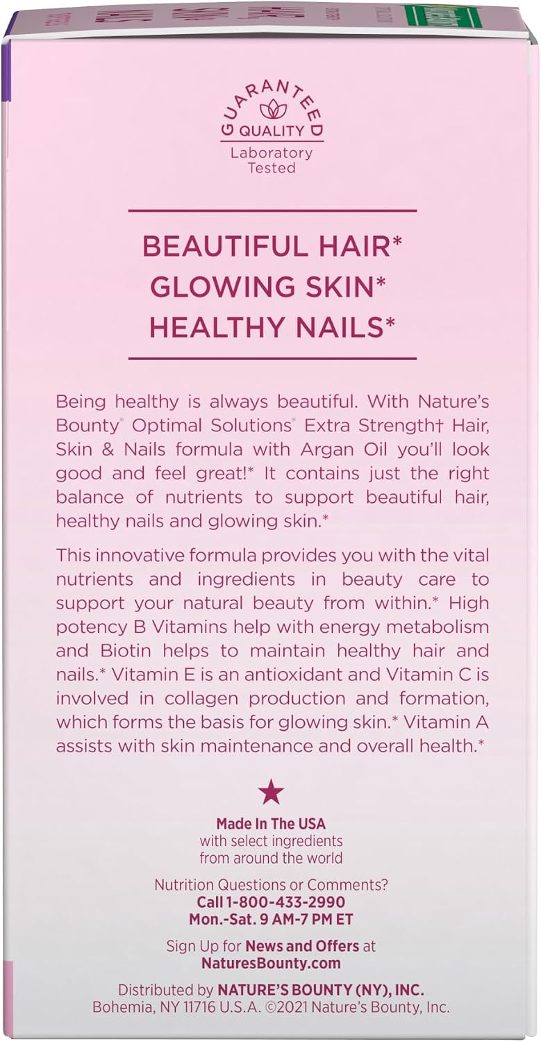 Nature's Bounty Hair Skin and Nails Softgel Set – Housewarming Gift for Wellness Lovers, 150-Count Duo