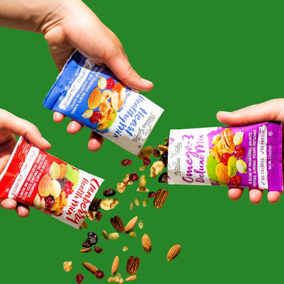 Nature's Garden Healthy Trail Mix Snack Pack – Lightweight Backpacking Fuel for Day Hikes