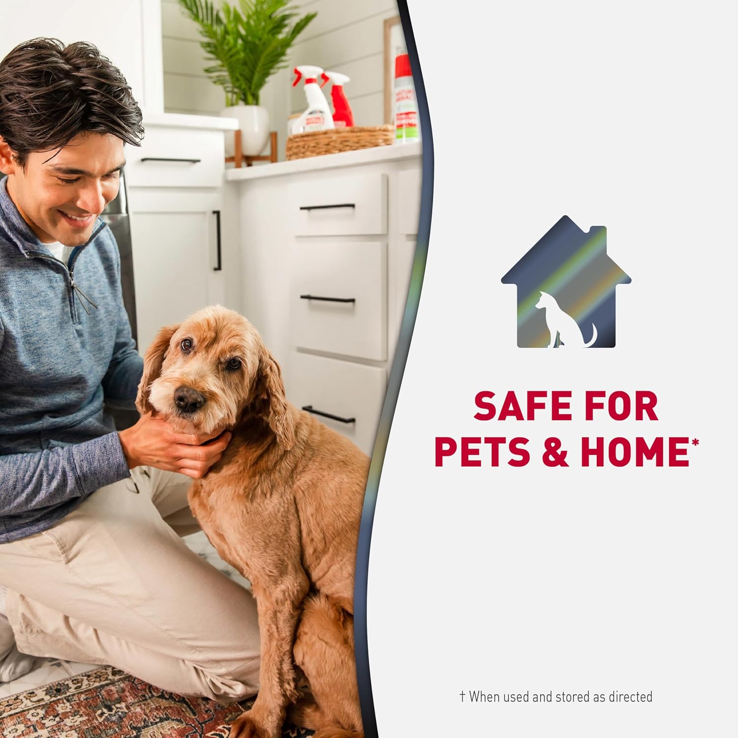 Nature's Miracle Advanced Dog Odor Eliminator – Family-Safe Enzymatic Cleaner for Carpets, Rugs, and Upholstery