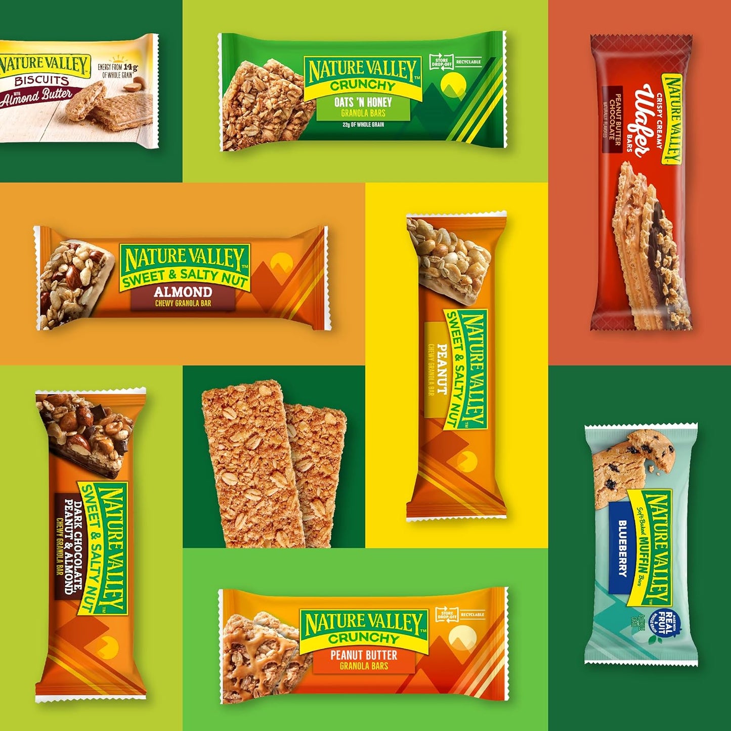 Nature Valley Biscuit Sandwiches Cinnamon Almond Butter – Briefcase Snack for Work, On the Go Clean Label Treat
