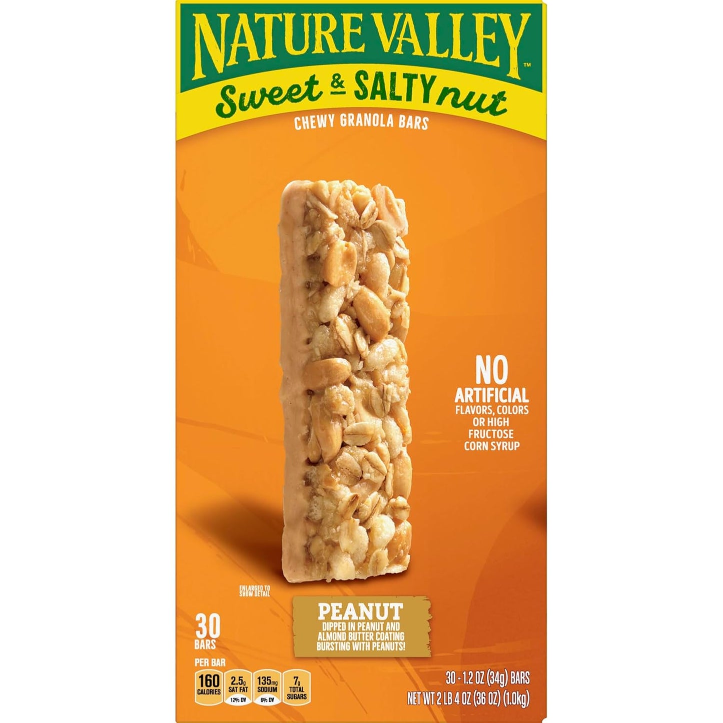 Nature Valley Sweet and Salty Nut Granola Bars – After-School Snack for Kids, No Artificial Flavors or Colors