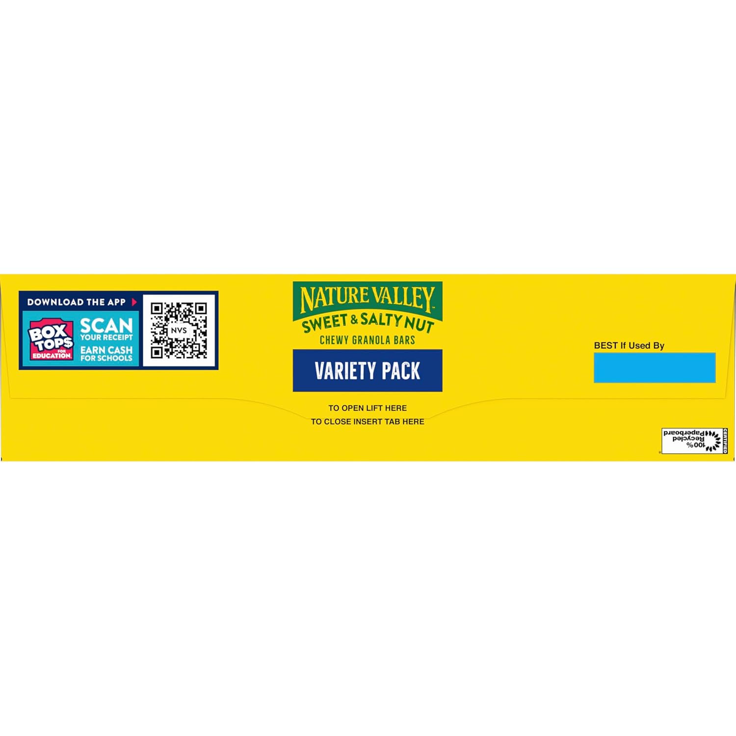 Nature Valley Sweet and Salty Nut Granola Bars – Desk Drawer Snack for Office Focus and Midday Energy, 15 Bars