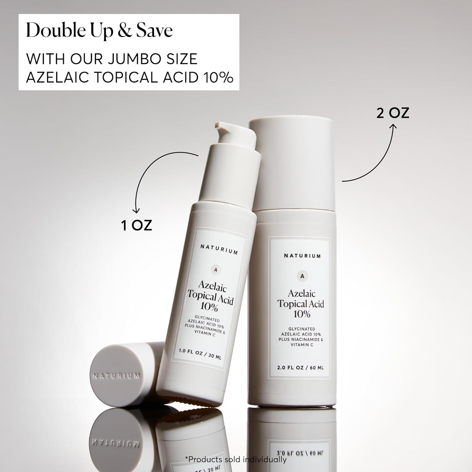 Naturium Azelaic Topical Acid 10% with Niacinamide & Vitamin C, Family-Friendly Sensitive Skin Serum for Bathroom Vanity