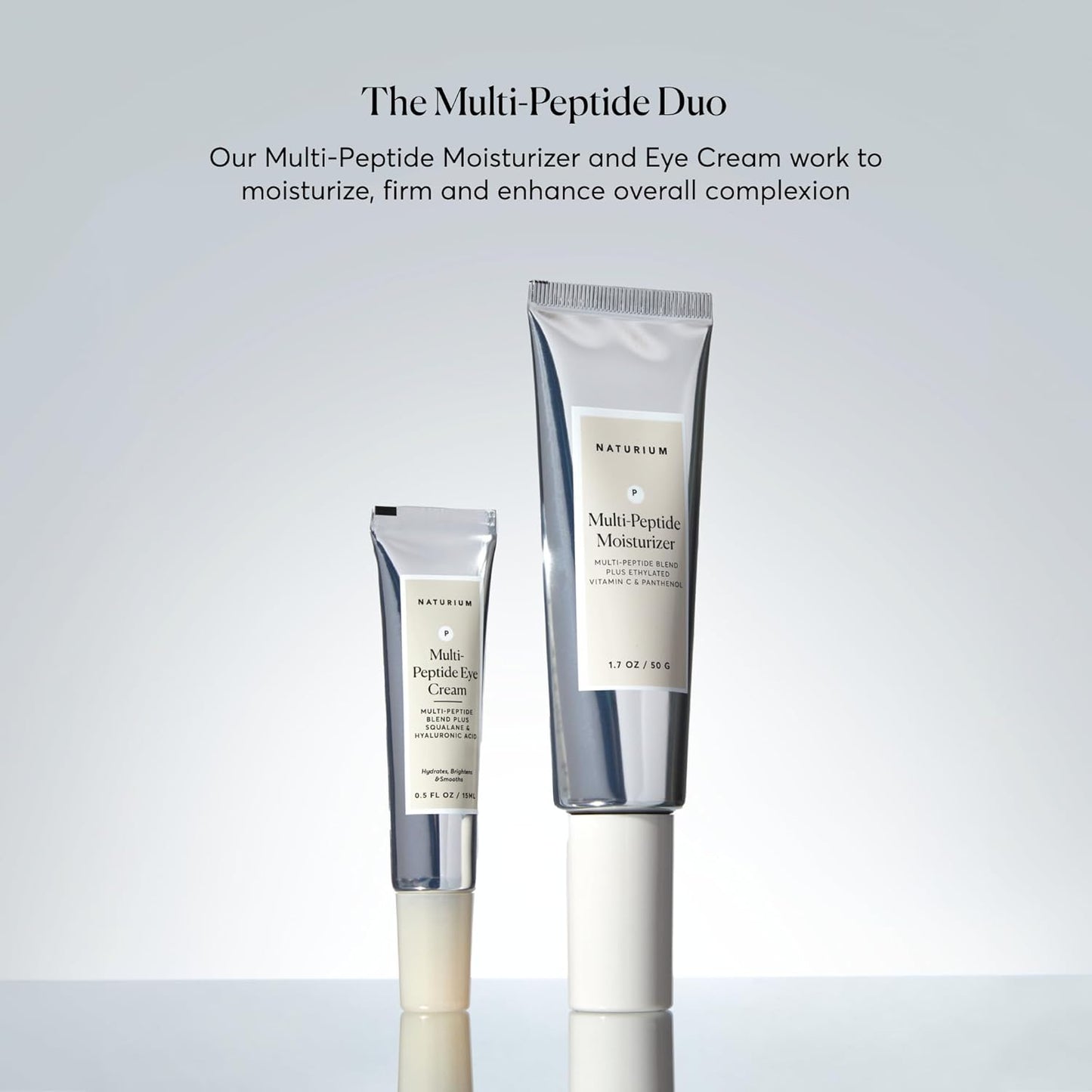 Naturium Multi-Peptide Moisturizer – Wind-Down Self-Care Cream for Bedside Nightstand Hydration