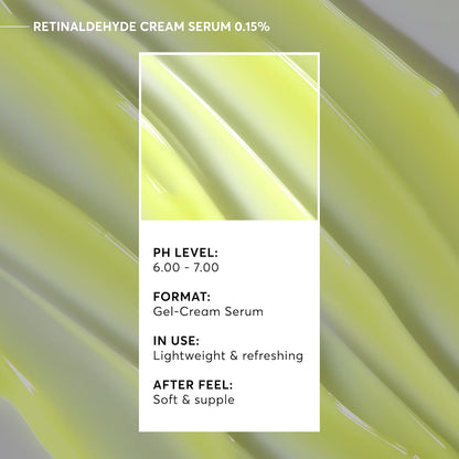 Naturium Retinaldehyde Cream Serum 0.10% – Clinical-Strength Retinaldehyde with an Elegant, Layerable Finish