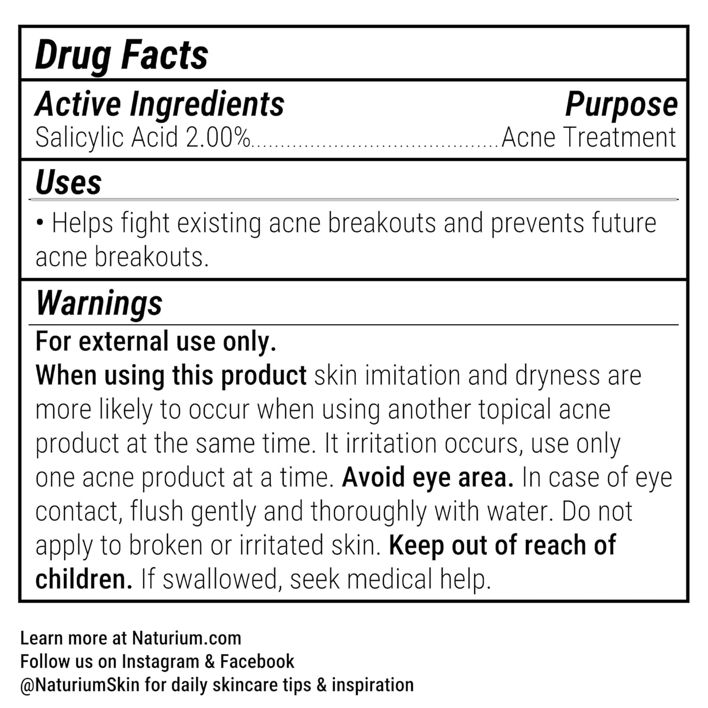 Naturium Salicylic Acid Body Spray – Single-Step Body and Face Treatment for Streamlined Routines, Clean Vegan Formula