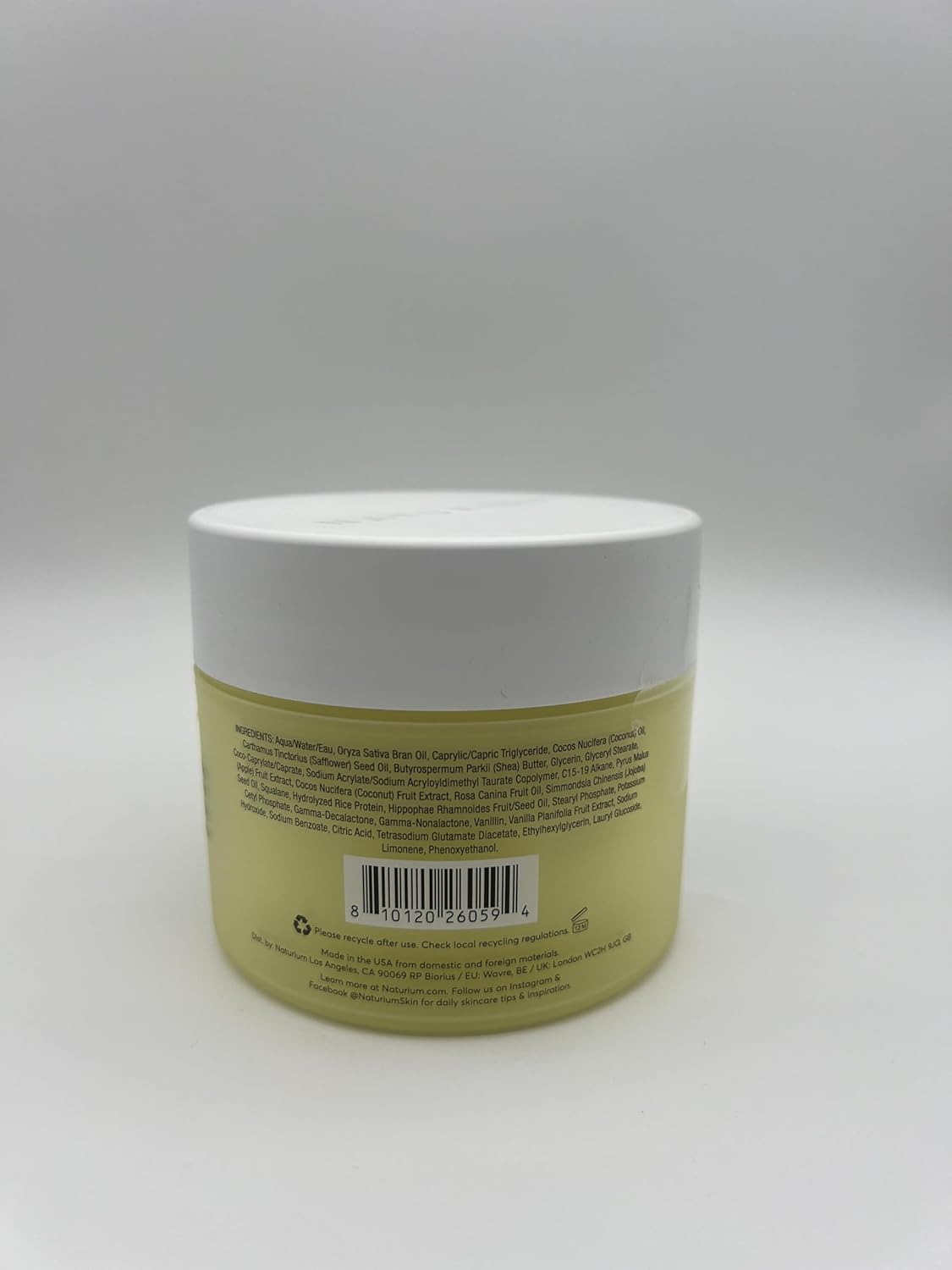 Naturium The Glow Getter Whipped Multi-Oil Body Butter – Thoughtful Birthday Gift for Women Who Love Clean Bodycare