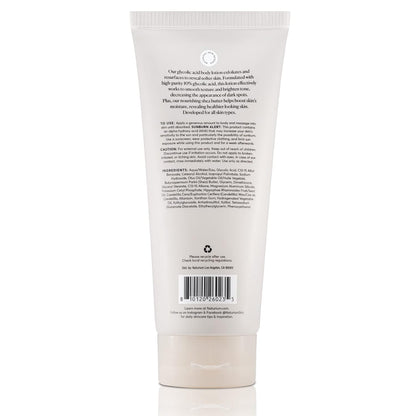 Naturium The Smoother Glycolic Acid Body Lotion – Dermatologist-Tested AHA Treatment for Sensitive and Reactive Skin Types