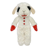 Multipet Lamb Chop Plush – Durable Single-Squeaker Dog Toy for Supervised Indoor Play, No Small Parts