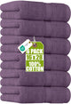 6 - Plum - 6 Hand Towels
