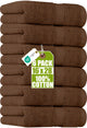 6 - Dark Brown - 6 Hand Towels